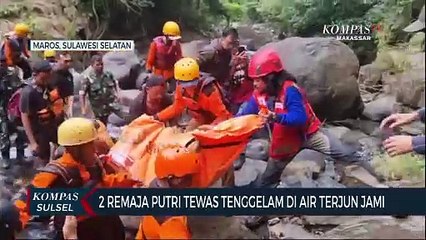 2 Remaja Putri Tewas Tenggelam Di Air Terjun Jami