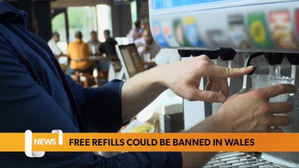 Free refills could soon be banned in Wales