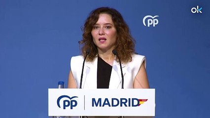 Ayuso sobre los triunfos de España y Alcaraz: “No se alegran los socios de Sánchez”