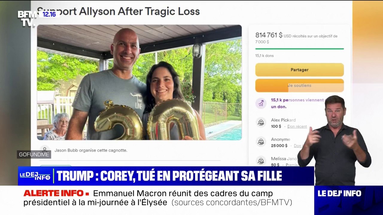 Joe Biden rend hommage à Corey Comperatore, tué lors la tentative d'assassinat de Donald Trump