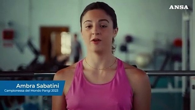 Nuova campagna per la sicurezza stradale, testimonial Ambra Sabatini