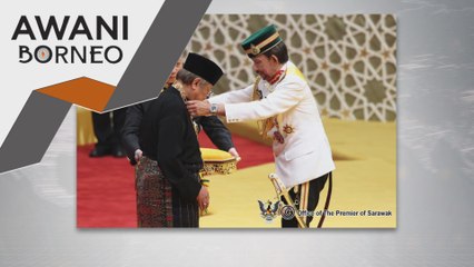 Abang Johari dikurniakan Darjah Setia Negara Brunei