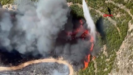 İzmir’in Çeşme ilçesinde çıkan orman yangınında 3 kişi hayatını kaybetti
