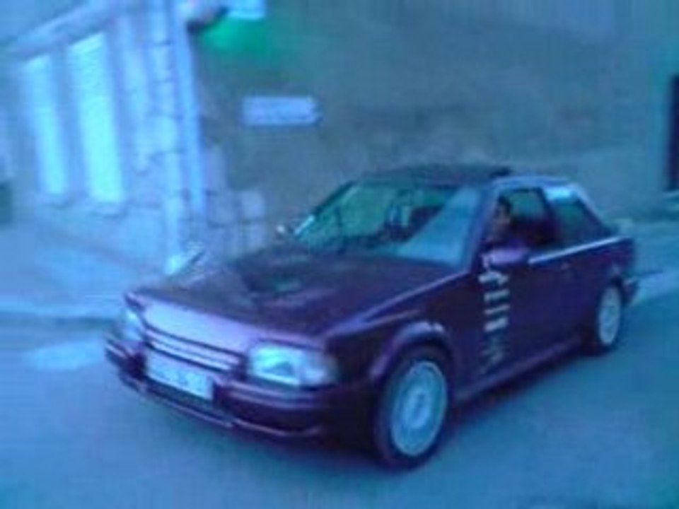 Burn ford escort rs turbo