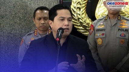 Apresiasi Pengamanan Sepak Bola Indonesia, Erick Thohir Sebut FIFA Acungkan Jempol ke Polri