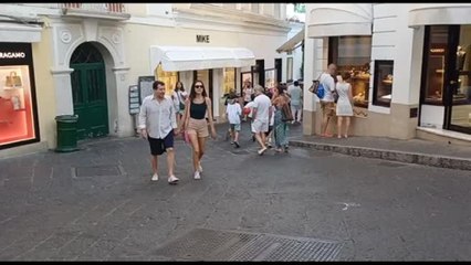 Weekend romantico a Capri per Matteo Salvini con la compagna