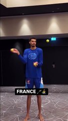 Victor Wembanyama n'est pas seulement bon en Basket... regardez son entrainement