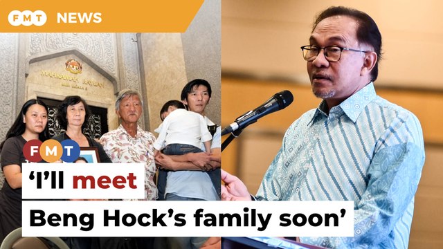 Anwar promises to meet Teoh Beng Hock’s family