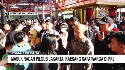 Ramai soal Dirinya di Pilkada Jakarta, Begini Momen Kaesang Blusukan ke PRJ Ditemani Sang Istri
