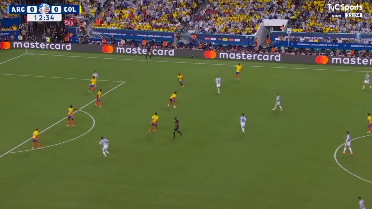 Gran FINAL Argentina  (1) vs Colombia (0)