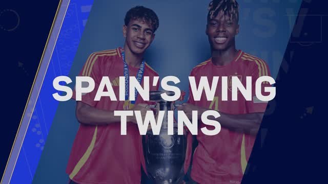Spain's wing twins - Lamine Yamal and Nico Williams