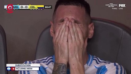 Messi Sakatlanınca Gözyaşlarına Engel Olamadı!