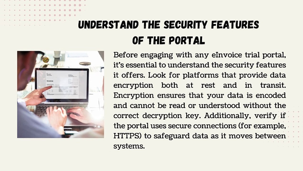 Securing Your Data on eInvoice Trial Portals Best Practices for Privacy and Protection