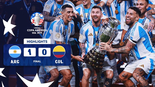 Argentina vs Colombia (1-0) | Copa América 2024 | final