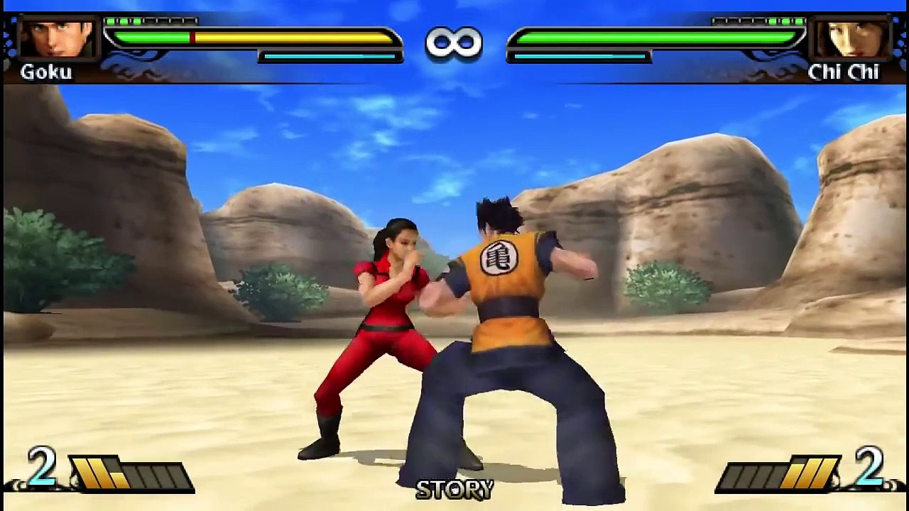 Dragon Ball; Evolution (PSP) - Chichi and Goku [P.5]