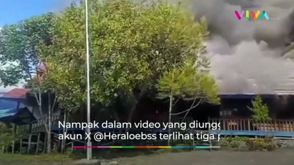 Kembali Berulah! OPM Bakar Gedung Sekolah SD-SMK