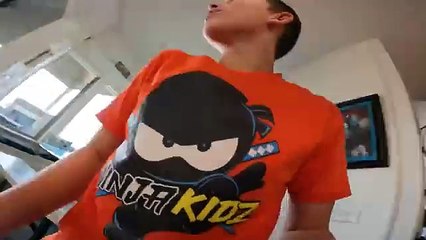 Ninja kids ,24-HOUR PRANK WAR! ASHTON VS PAXTON Ninja kids