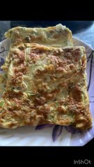 Super egg bread omelette 