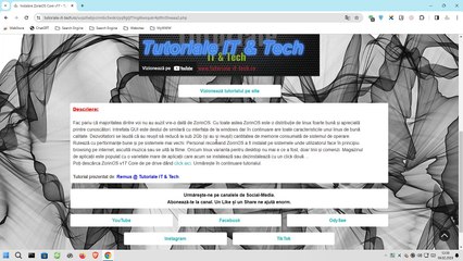 Instalare ZorinOS v17 Core