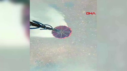 Manisa'nın Soma ilçesinde yangın