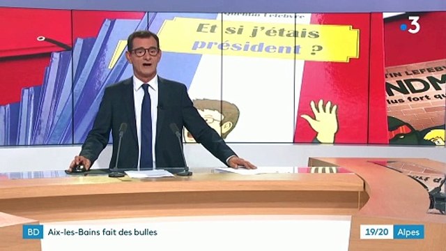 Festival BD Aix-les-Bains 2022 : Reportage France3 auvergne rhône-alpes