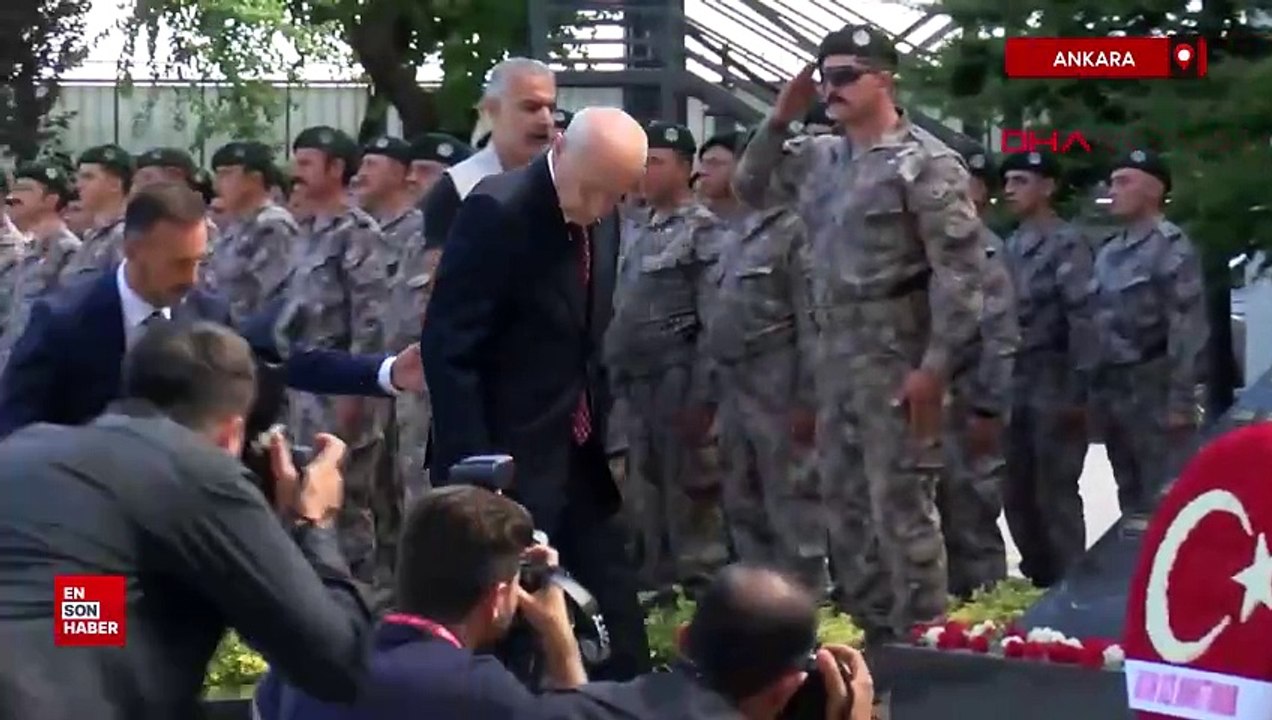 MHP Genel Başkanı Devlet Bahçeli, Gölbaşı Özel Harekat Başkanlığı'nı ziyaret etti