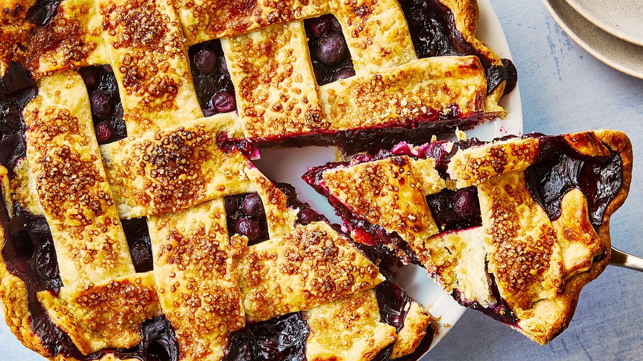 Blueberry Pie Is A Bursting With Sweet Summer Flavor