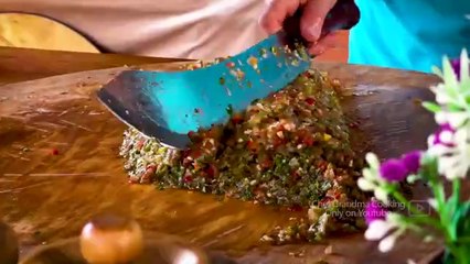 Homemade Lahmacun - The Flavor of Traditional Turkish Cuisine! Chef Grandma's Recipe!