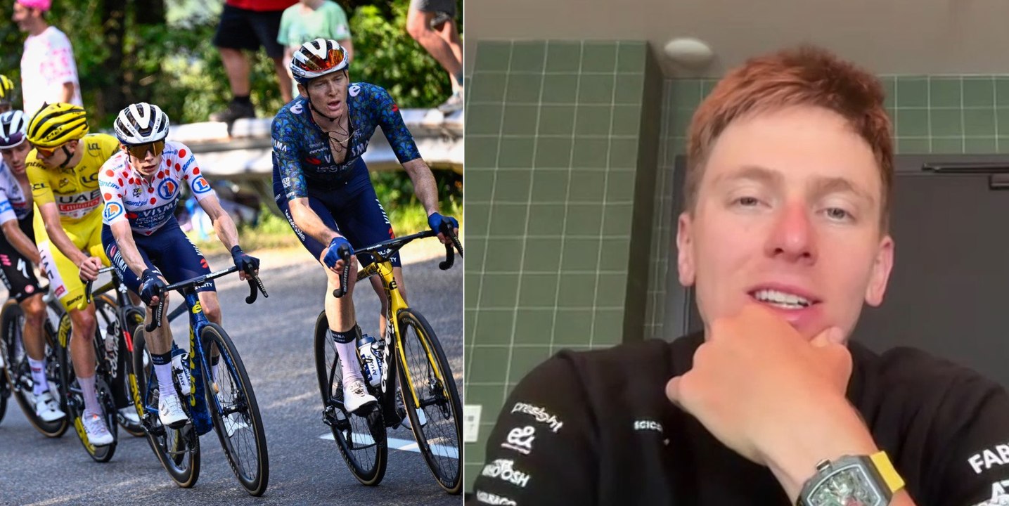 Cycling - Tour de France 2024 - Tadej Pogacar : "Jonas Vingegaard and Visma... they finally showed balls yesterday !"