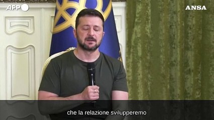 Zelensky:  "La Russia partecipi al prossimo summit per la pace"