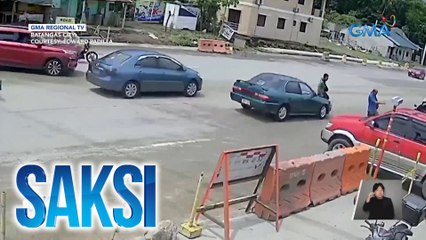 Lalaking tumatawid, nabundol ng kotse | Saksi