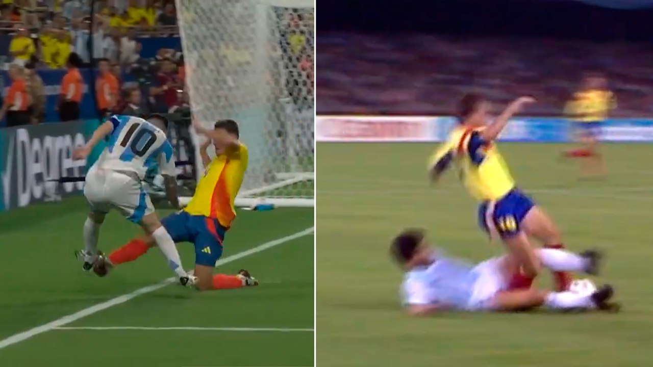 Messi y Maradona: La comparación de sus lesiones en los tobillos