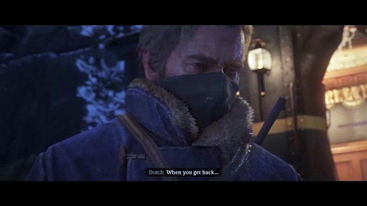 RDR2 - Players rarely do this during the first train robbery