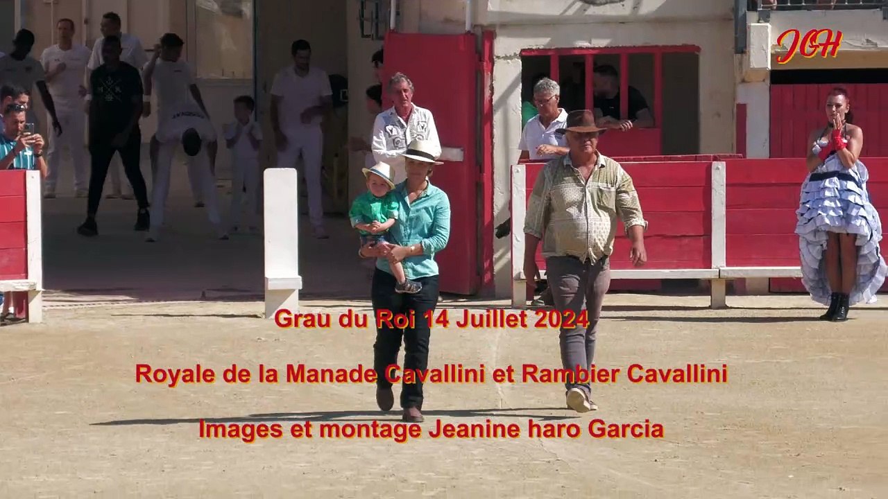 14 Juillet Royale de la Manade Cavallini Laurent et Rambier-Cavallini