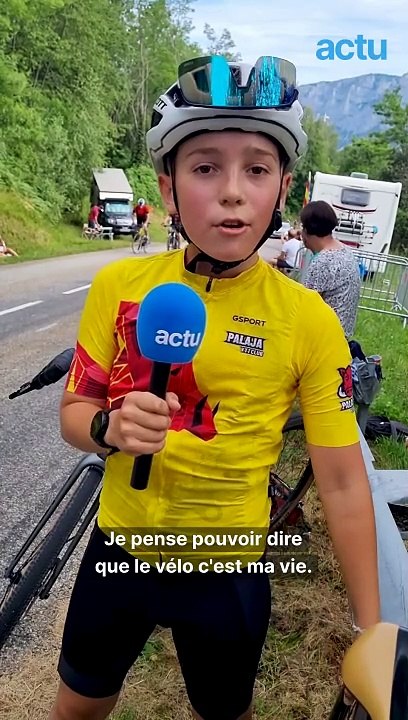 Ulysse, 12 ans, grimpe les cols comme les pros