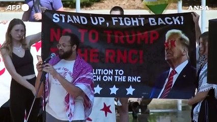 Usa, a Milwaukee proteste contro Trump e la convention repubblicana