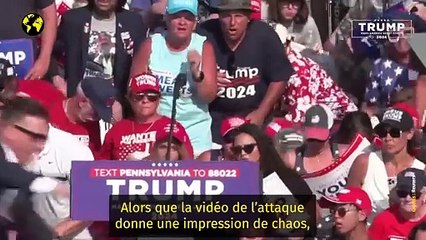 Trump l’oreille ensanglantée, le poing levé : l’image d’une communication politique rodée