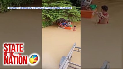 17 bayan sa Maguindanao Del Sur, apektado ng malawakang pagbaha | SONA