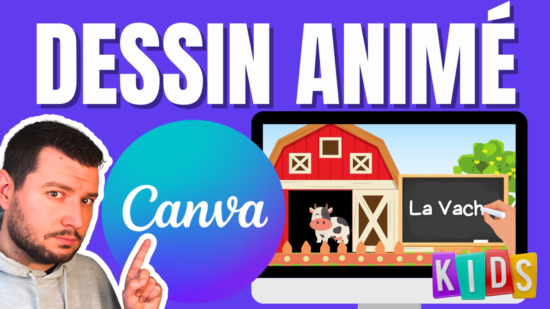 Créer un dessin animé pour enfant avec CANVA