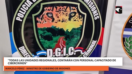 "Todas las unidades regionales, contarán con personal capacitado de cibercrimen"