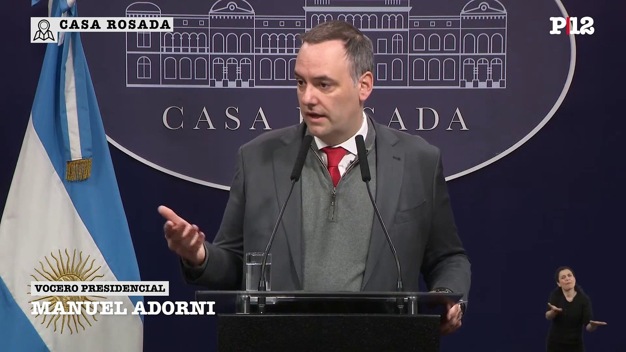 Adorni negó una invitación de la Casa Rosada a la Selección: "No ha ocurrido el envío de una nota formal"