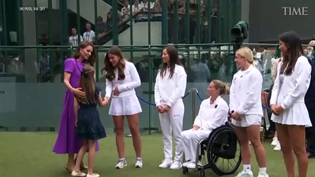 Kate Middleton Arrives at Wimbledon in Rare Public Appearance Since Revealing She Has Cancer
