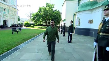 El presidente de Ucrania, favorable a la participación de Rusia en una cumbre de paz