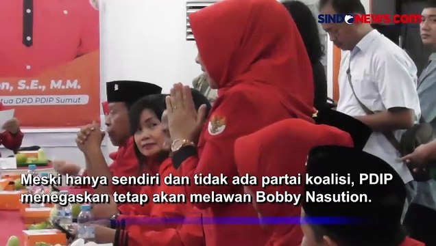 PDIP Pastikan Siap Lawan Koalisi Besar Pendukung Bobby Nasution di Pilgub Sumut