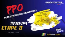 PPO Radio Sports sur les routes du Tour de France, Petits Pronostics Obligatoires - étape 3 Plaisance -Turin