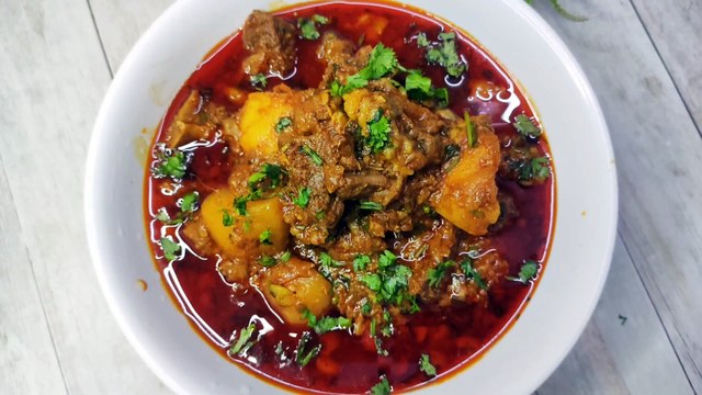 Mutton Aloo gosht ka salan | Aloo Gosht Recipe