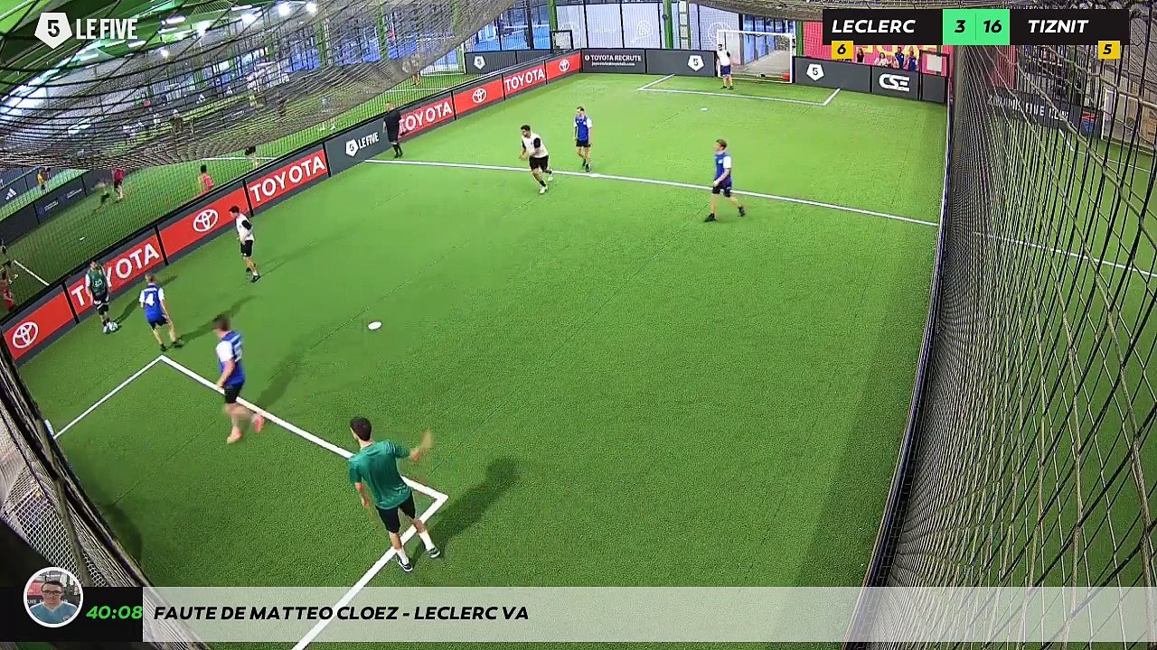 Faute de Matteo Cloez - LECLERC VA