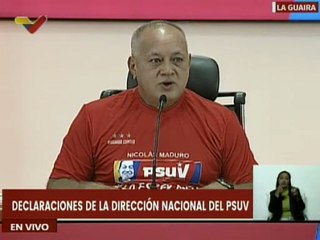 Primer Vpdte. del PSUV condenó hechos violentos en contra del expresidente Donal Trump