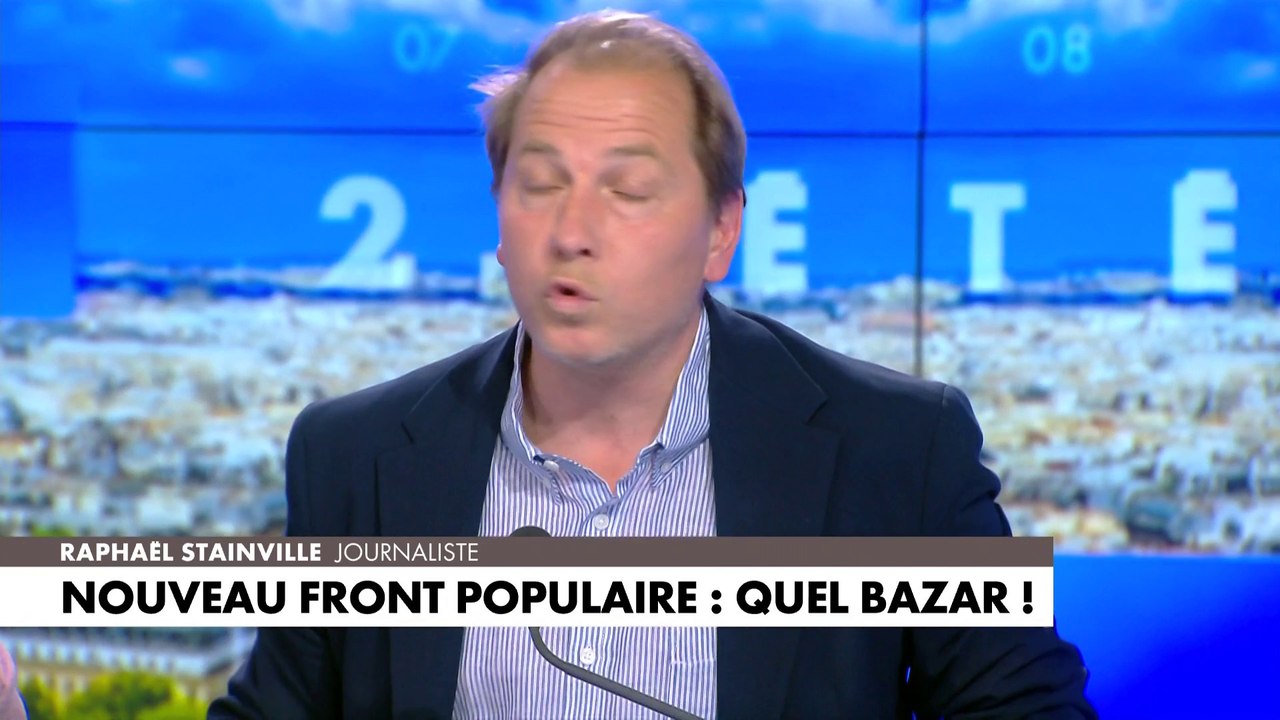 Raphaël Stainville : «Voir autant de députés socialistes, LFI, écologistes et socialistes, c'est déjà un drame, mais ils ne représentent pas un danger pour gouverner demain le pays» 