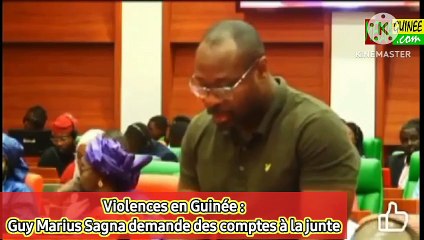 Violences en Guinée : Guy Marius Sagna demande des comptes à la junte